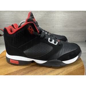 Men 8 FUBU Zone Basketball High-top Sneaker Round Toe Lace-Up Casual Black